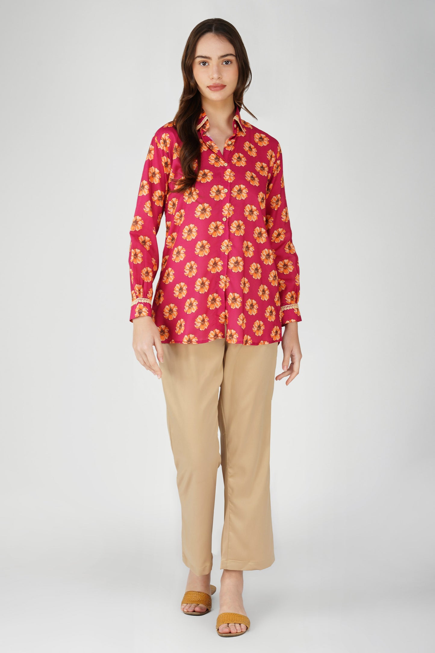 Phool Happy shirt Pink