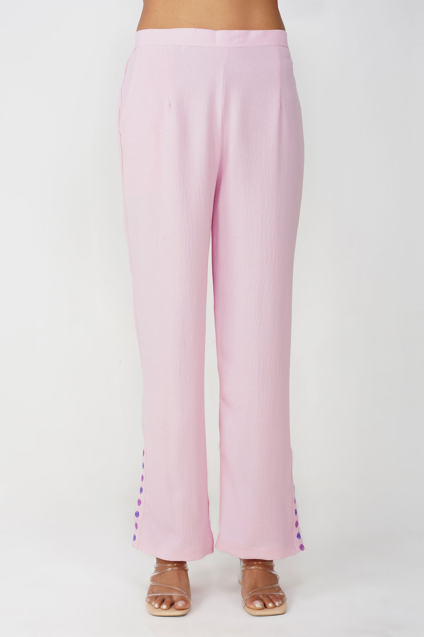 Phoolmati Embroidered Coord Set – Pink by Bindigasm