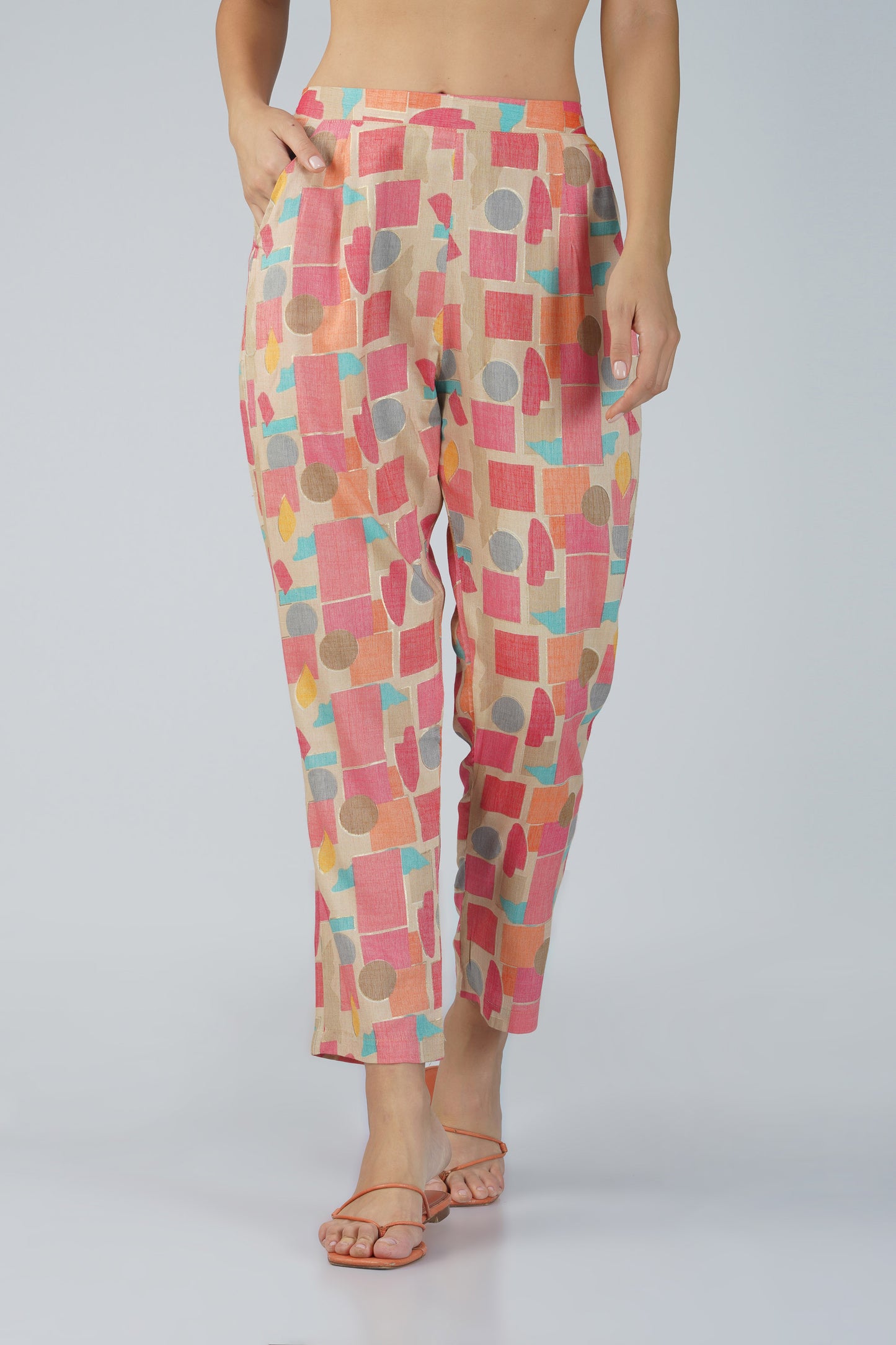 Tetris Co-ord - Coral
