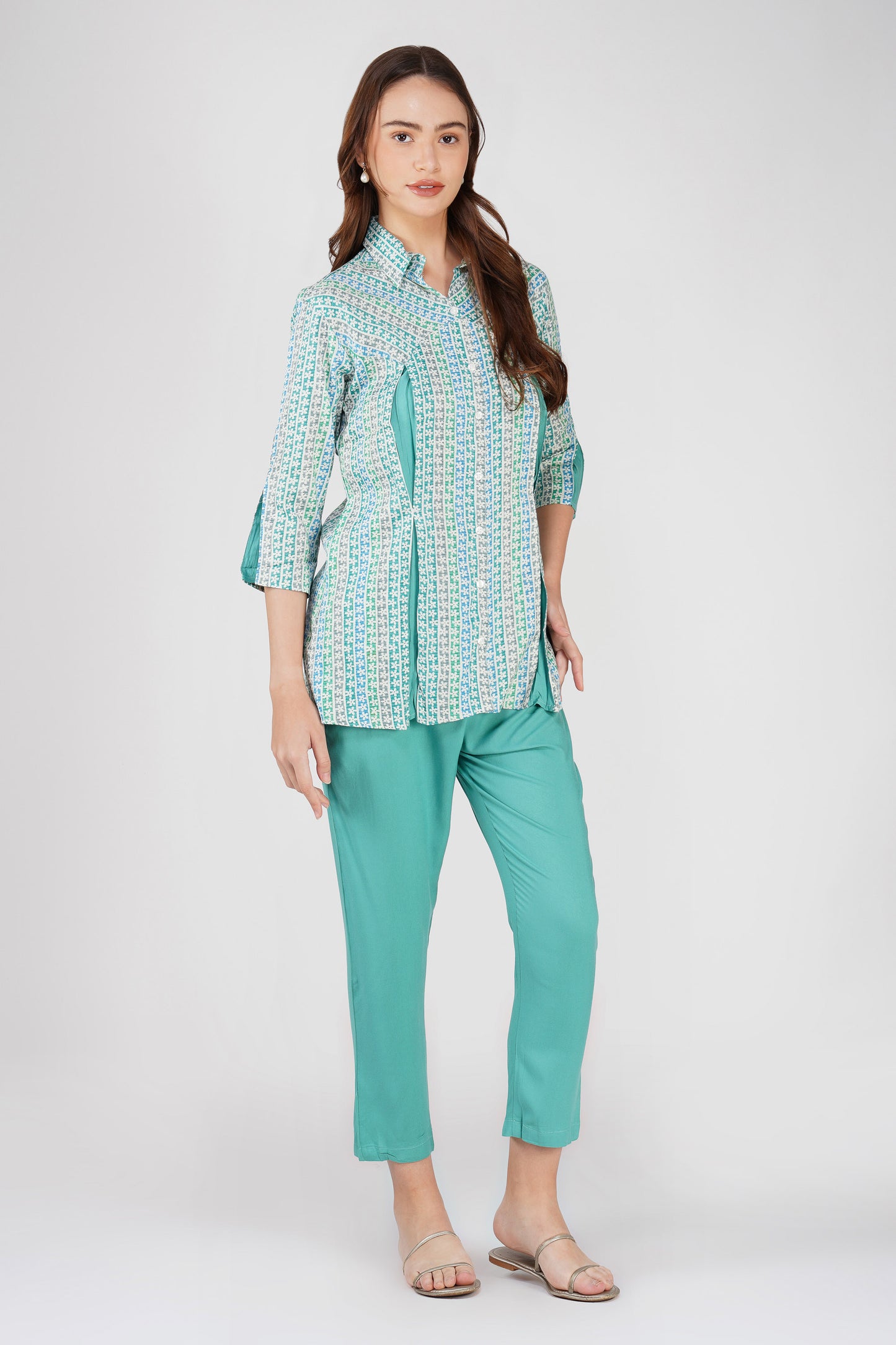 Saiba Co-ord Sea Green