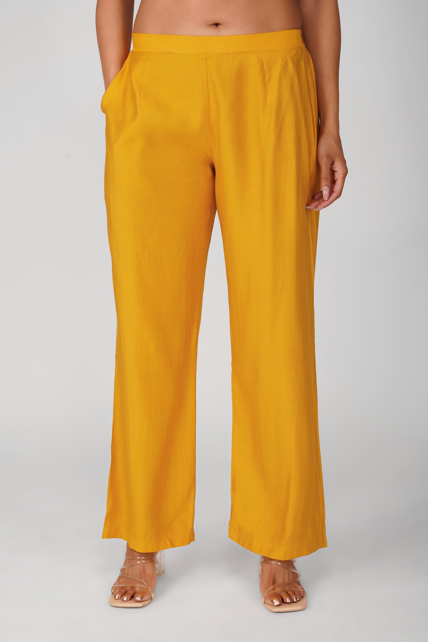 Sabr Everyday Kurta Set Mango Yellow | Bindigasm