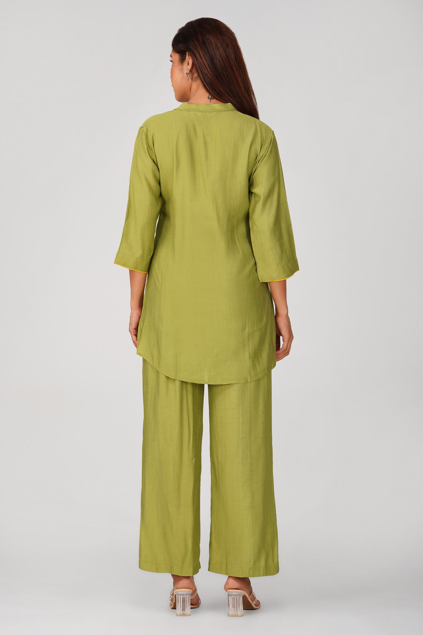 Sabr Everyday Kurta Set Fresh Green | Bindigasm