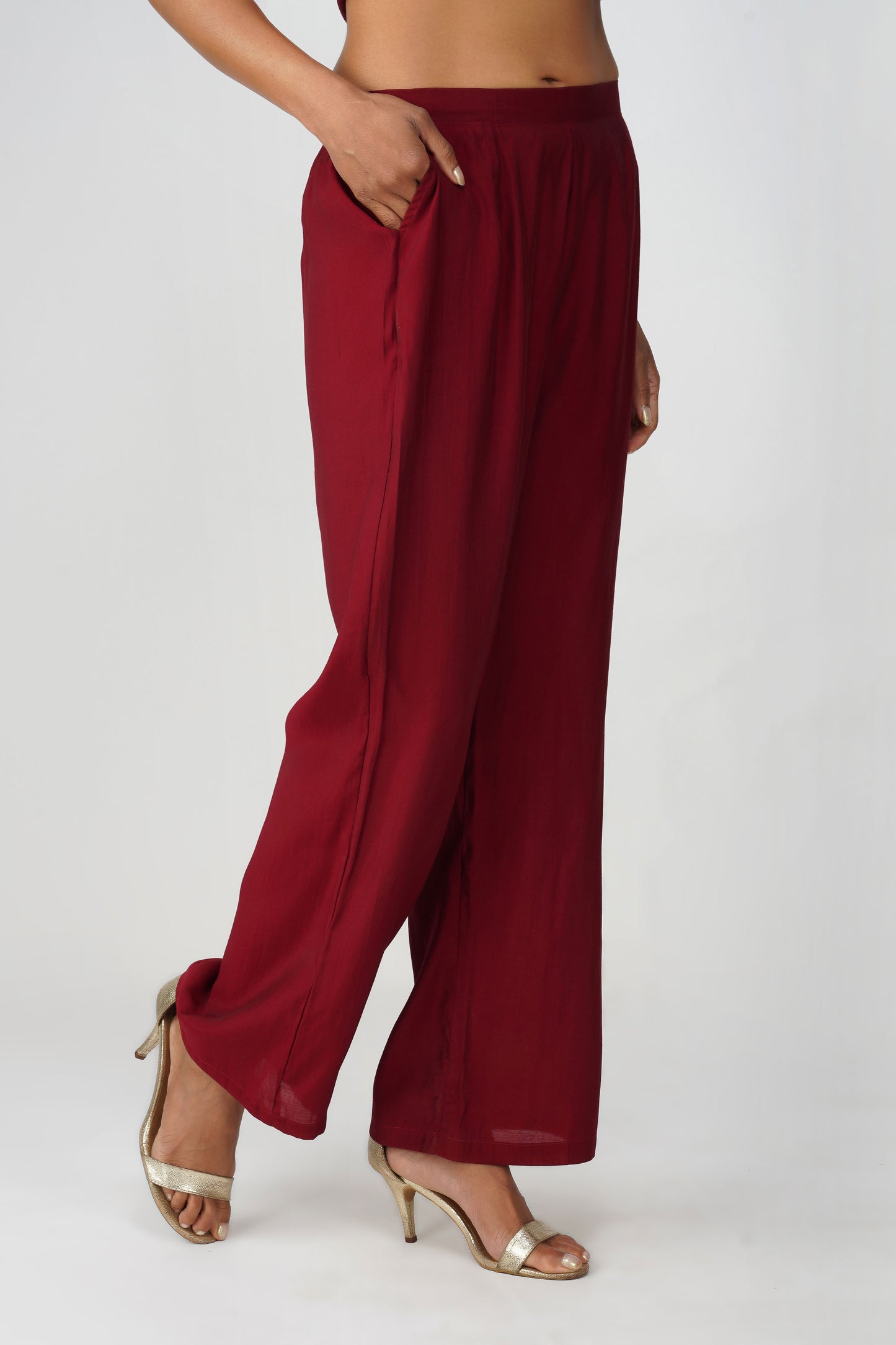 Shimmer Crush Floral Set of 3 – Vintage Rose & Wine