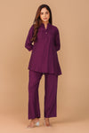 Sabr Everyday Kurta Set Purple | Bindigasm
