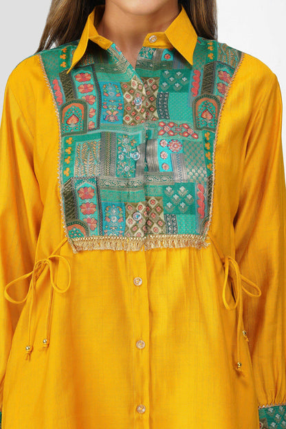 Mehfil Muse – Festive Shirt Co-ord Set
