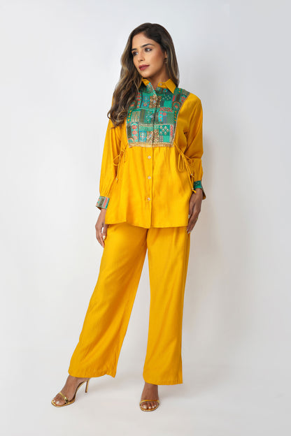 Mehfil Muse – Festive Shirt Co-ord Set