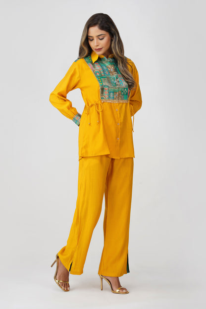 Mehfil Muse – Festive Shirt Co-ord Set