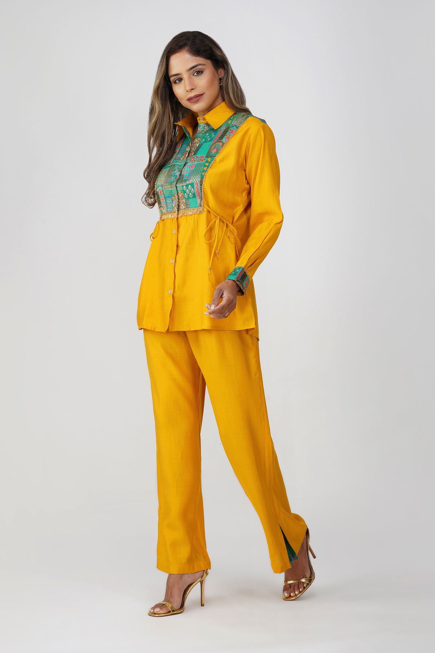 Mehfil Muse – Festive Shirt Co-ord Set
