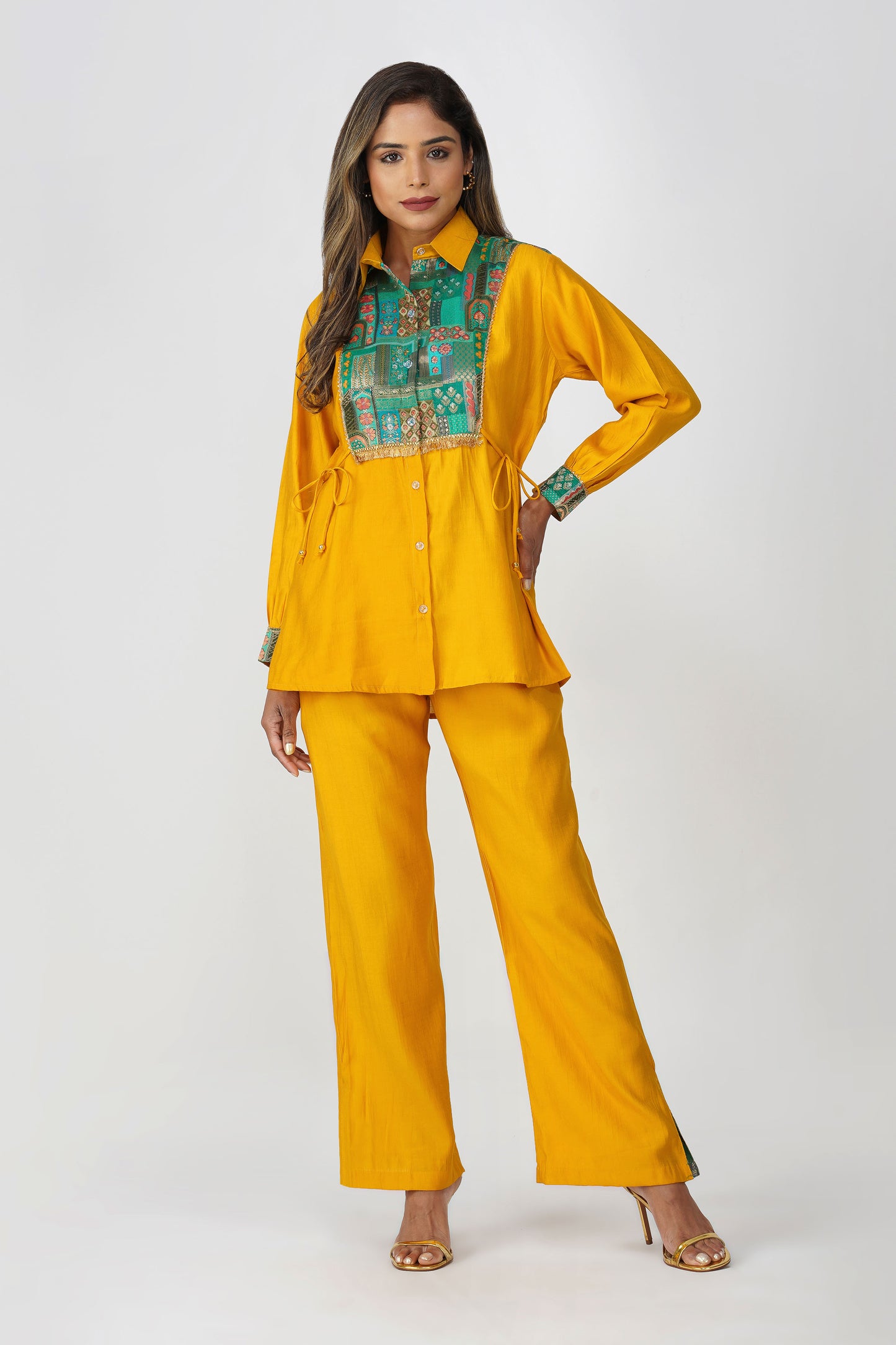 Mehfil Muse – Festive Shirt Co-ord Set