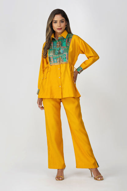 Mehfil Muse – Festive Shirt Co-ord Set