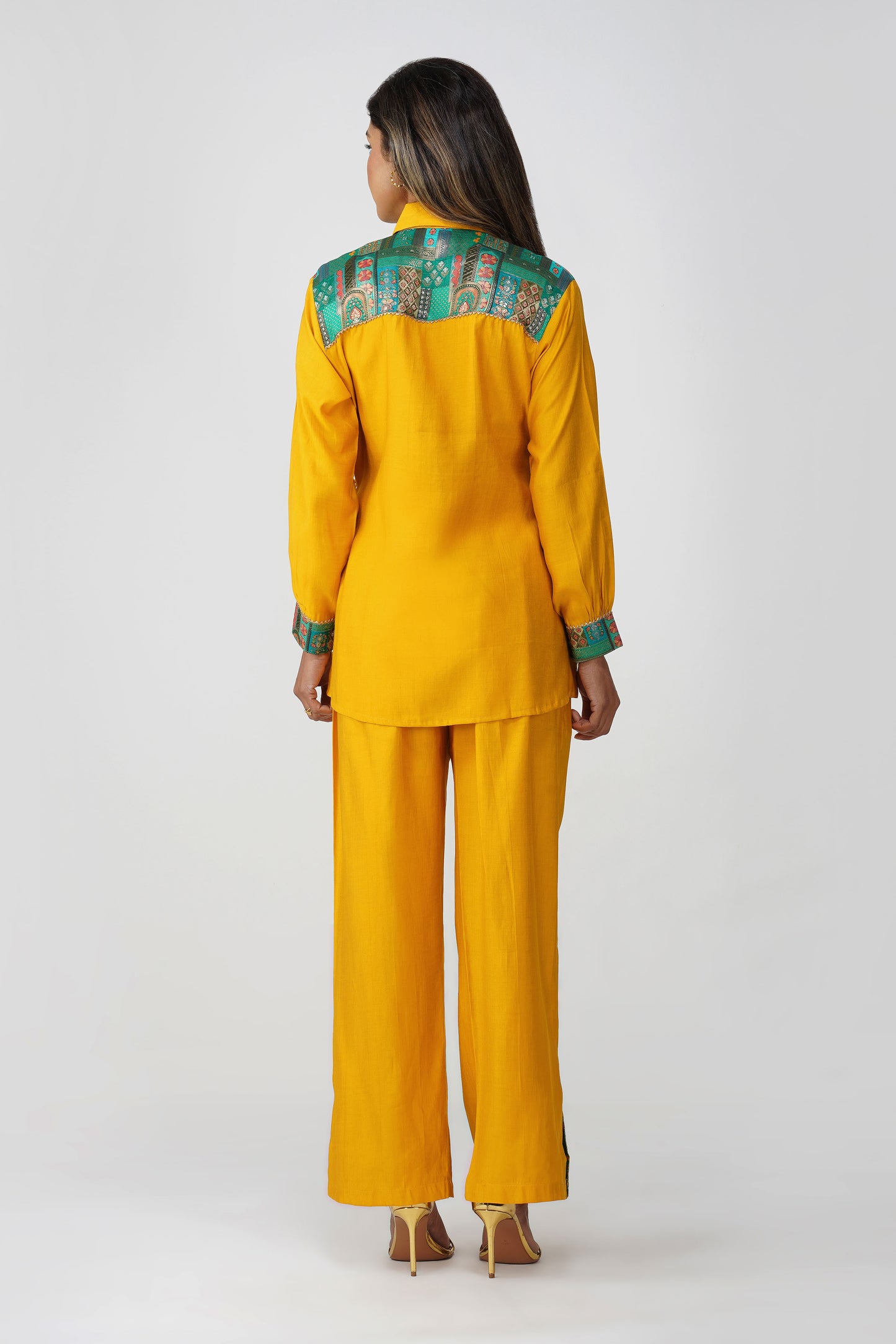 Mehfil Muse – Festive Shirt Co-ord Set
