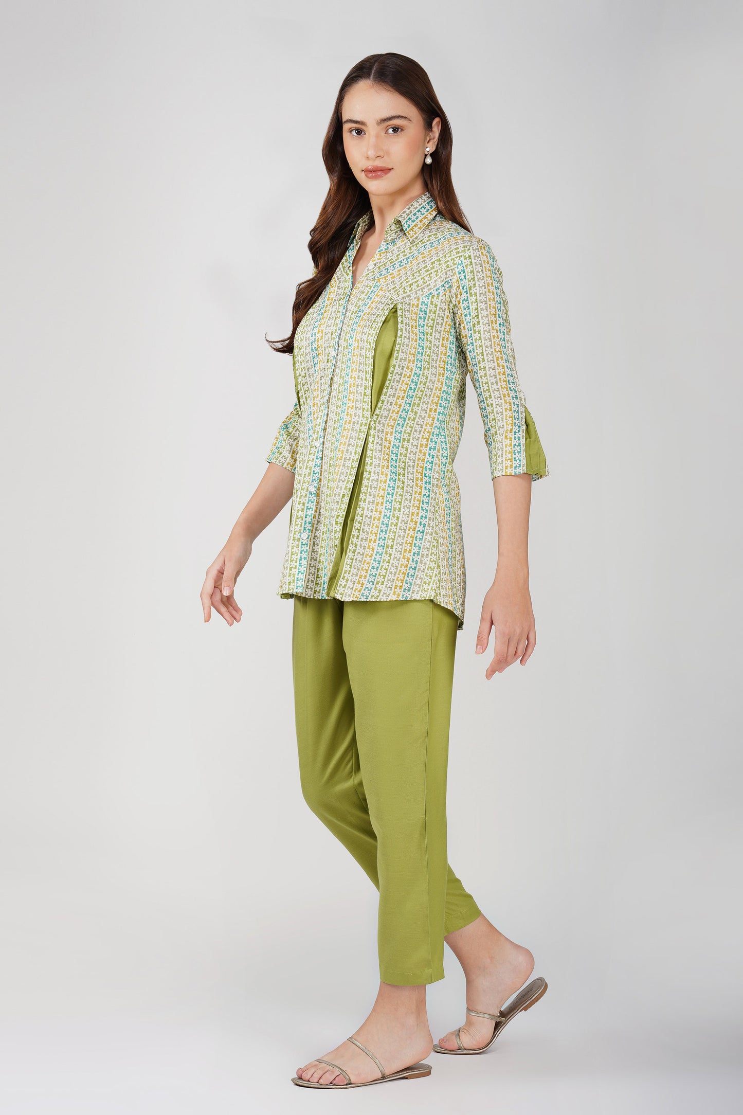 Saiba Co-ord Green