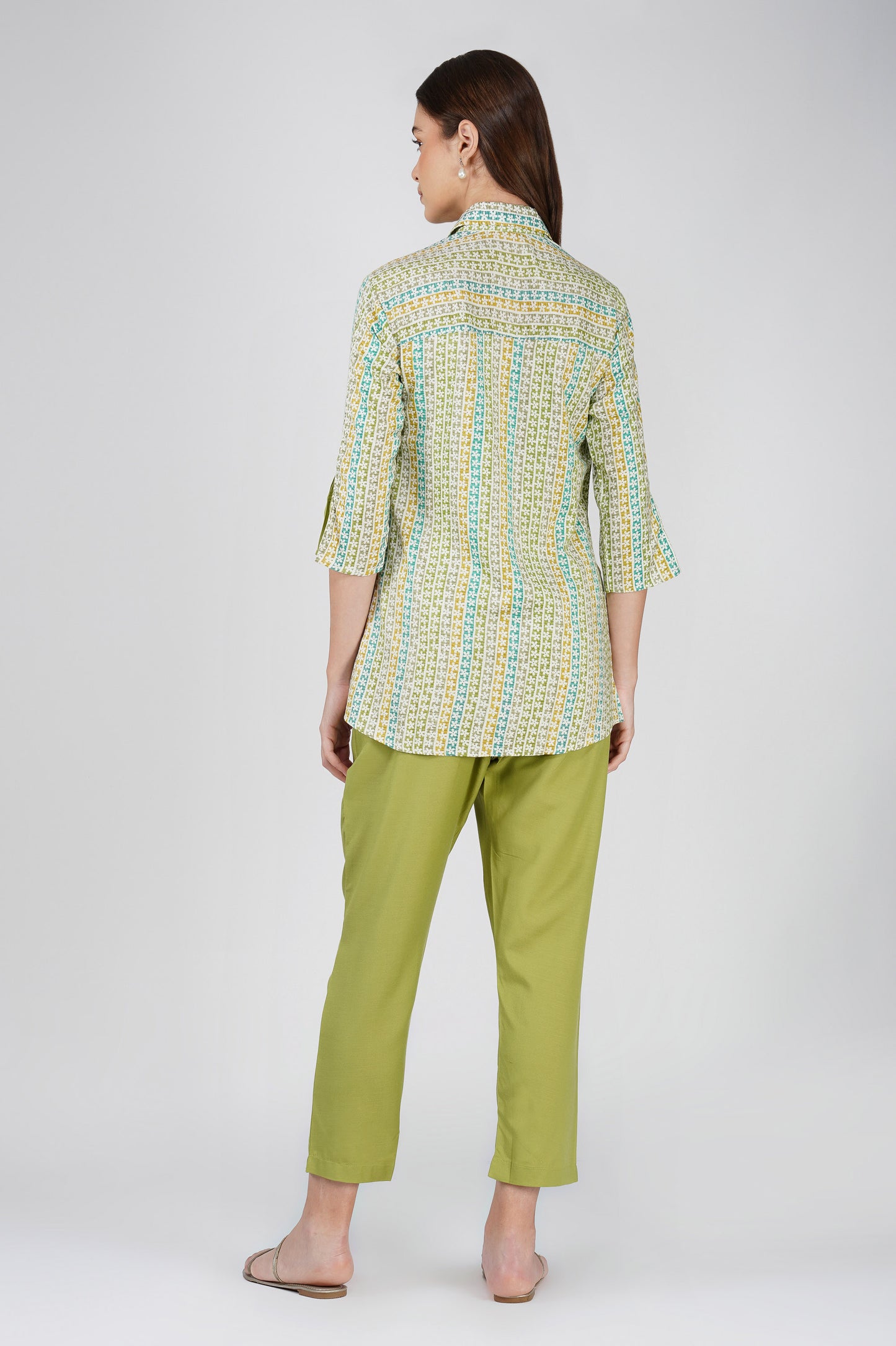 Saiba Co-ord Green