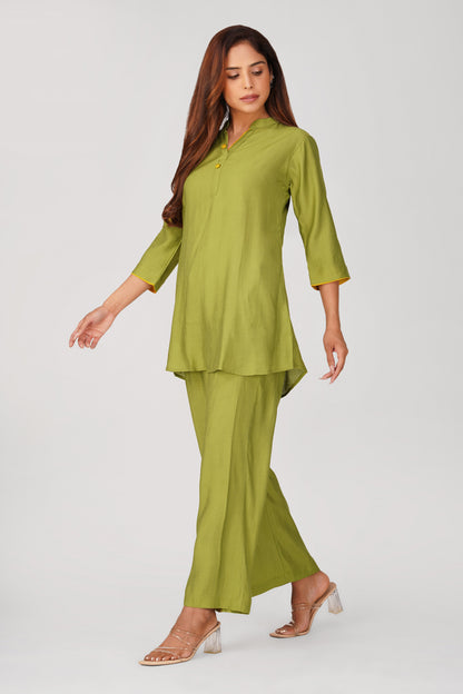 Sabr Everyday Kurta Set Fresh Green | Bindigasm