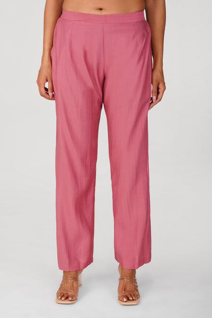 Sabr Everyday Kurta Set Onion Pink | Bindigasm