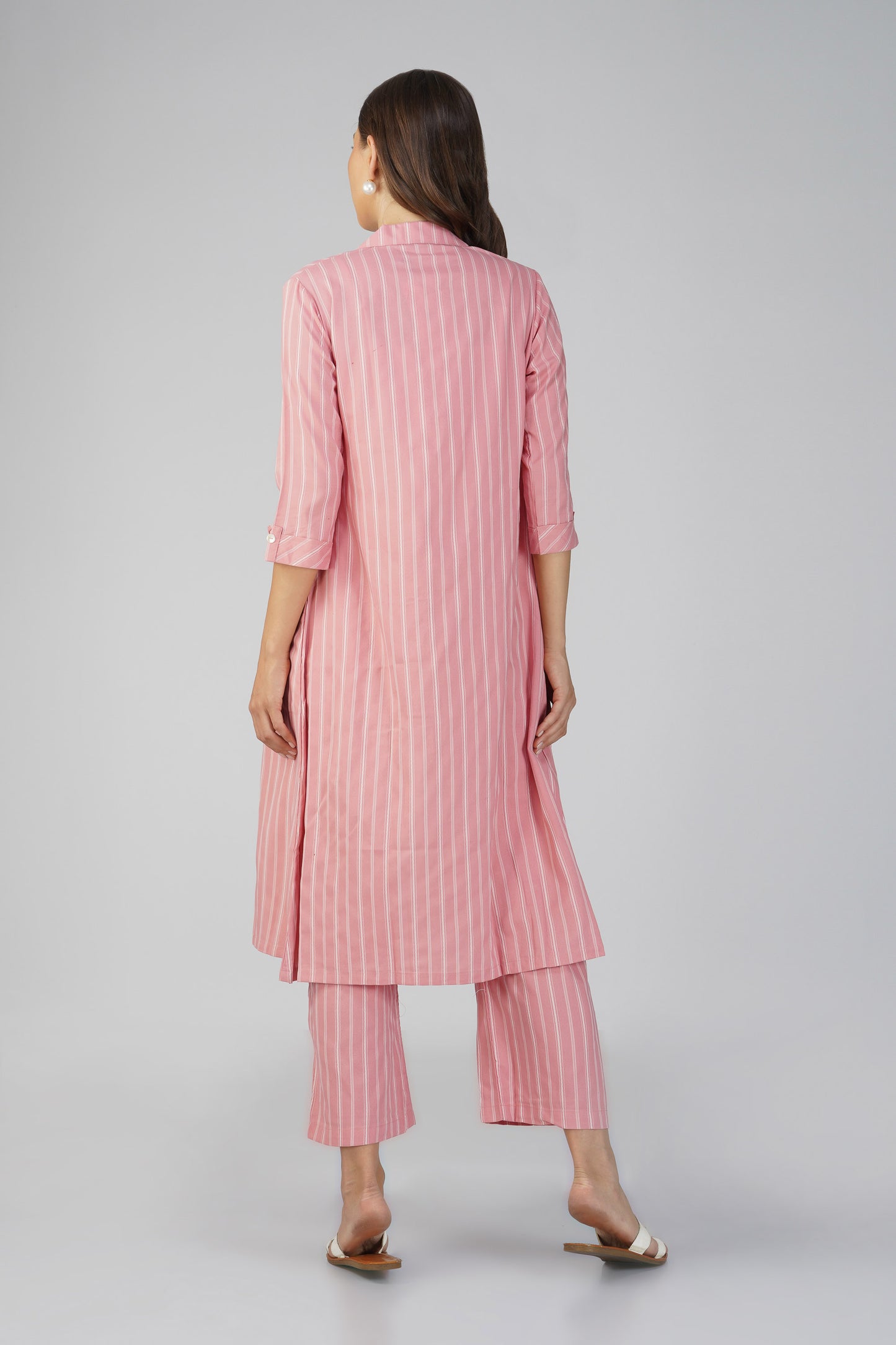 Raahi Jacket Co-ord - Pink