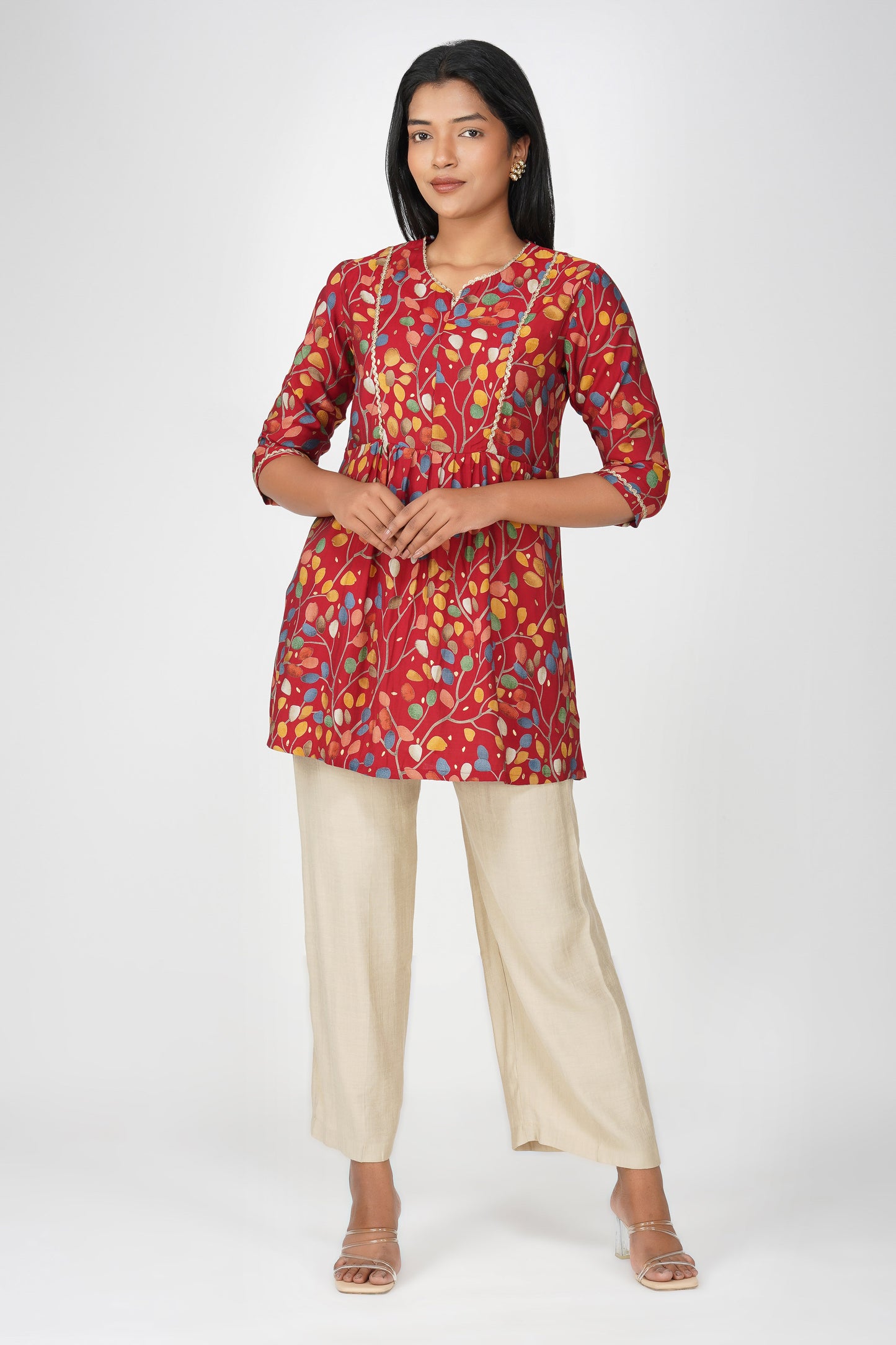 Riya Ethnic Top with Zari